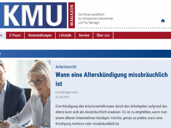 Alterskündigung-KMU Magazin